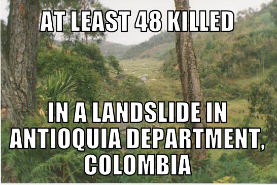 Colombia Landslide