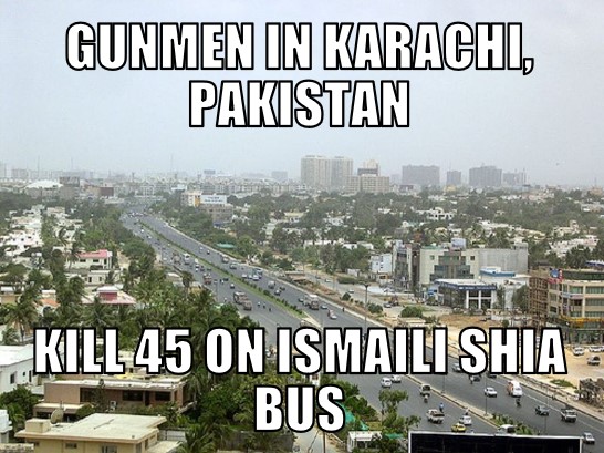 Karachi Shooting