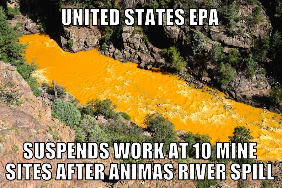 EPA Suspends Mine Work After Animas River Spill