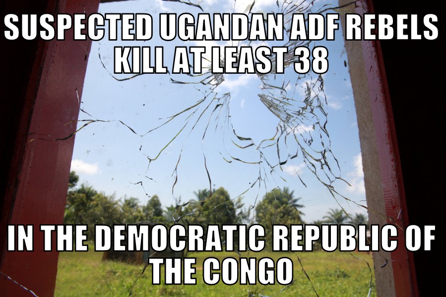 38 killed in DRC attack