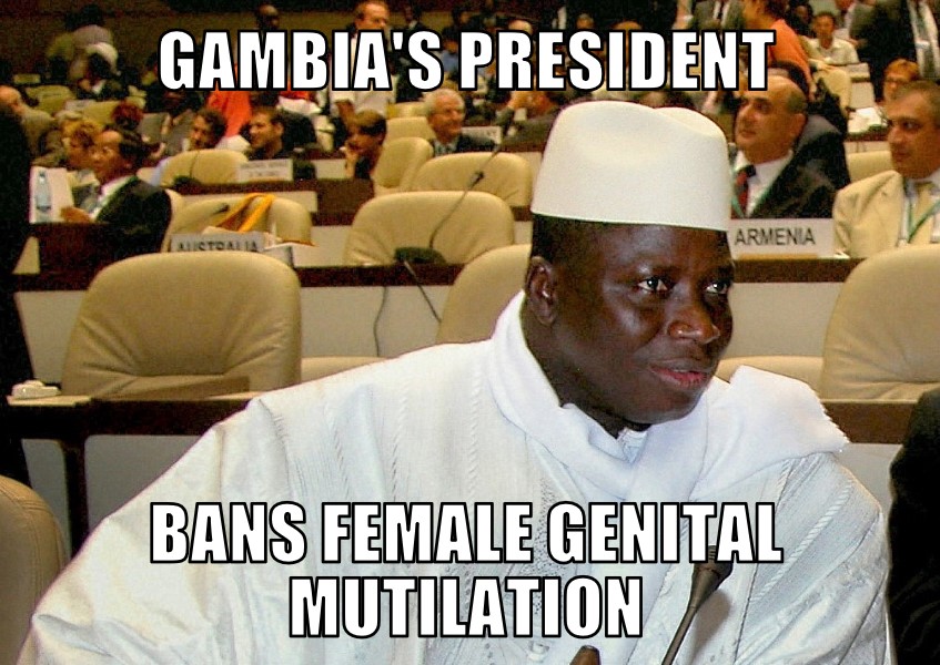 Gambia bans female genital mutilation