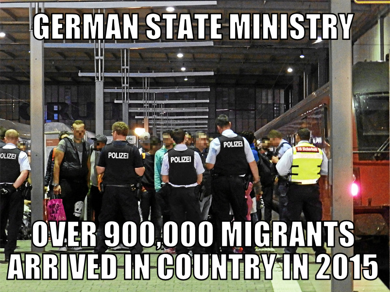 Germany 900k migrants