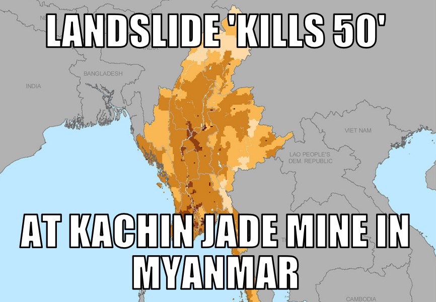 Kachin Jade Mine landslide
