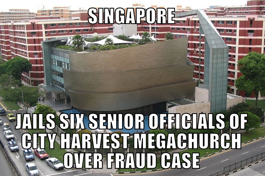 Singapore jails City Harvest officials