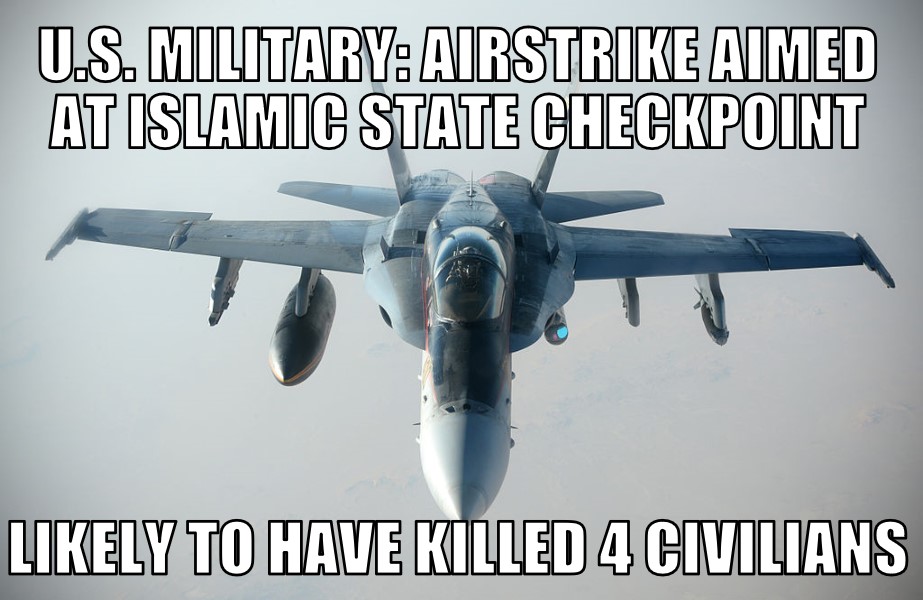 U.S. airstrike like killed civilians