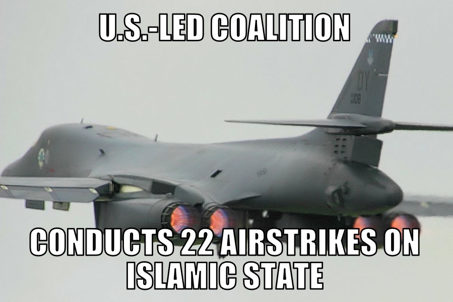 Coalition airstrikes