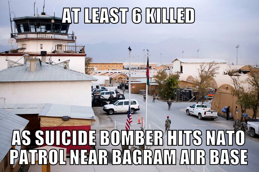 Bagram suicide bomber