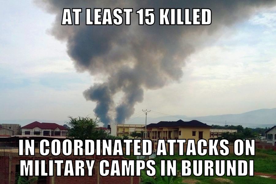 Burundi military camp attacks