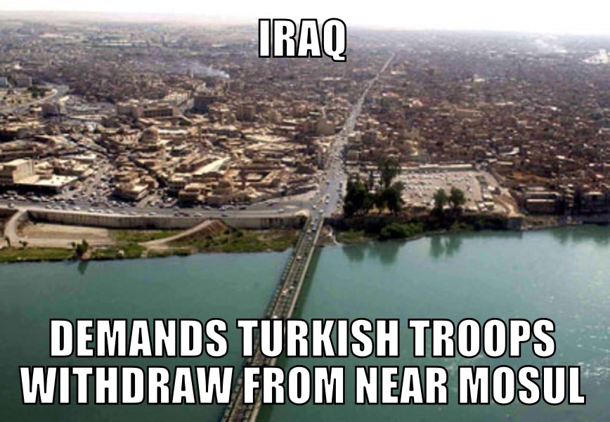 Iraq demands Turkish troops withdraw