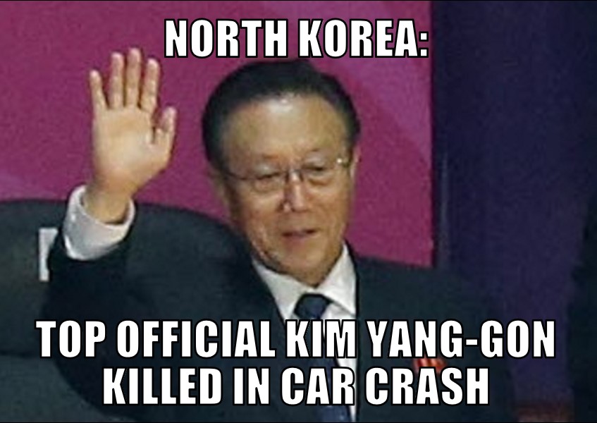 Kim Yang-Gon killed