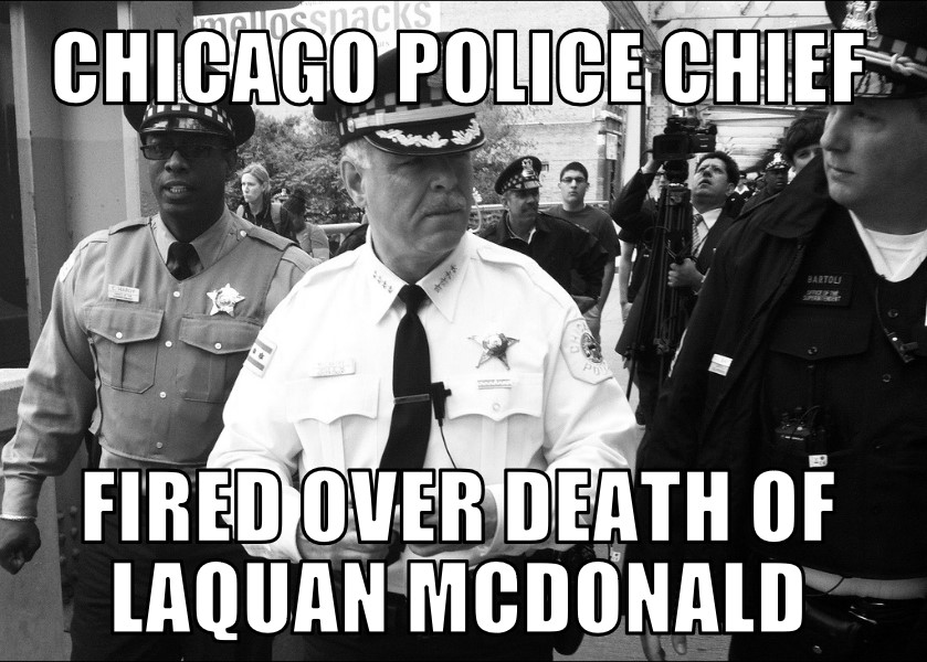 Chicago police chief fired