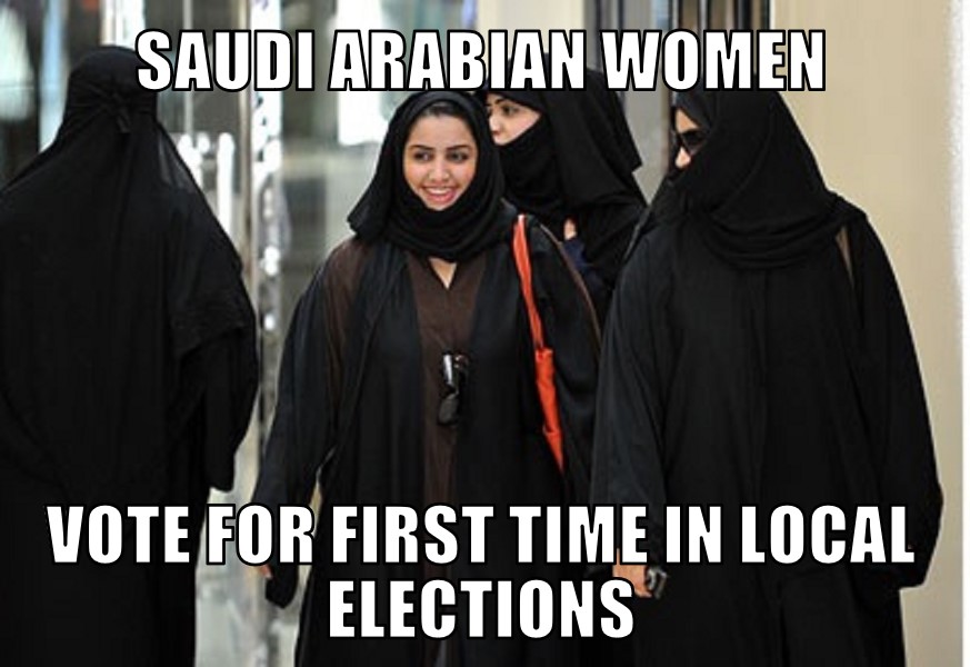 Saudi women vote