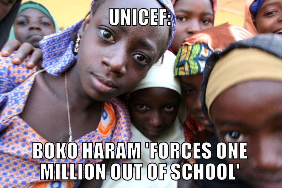 Boko Haram ‘forces one million out of school’