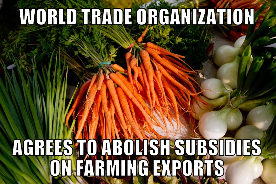 WTO farming