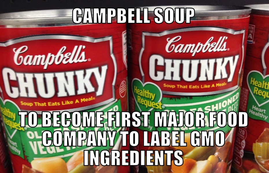 Campbell Soup GMO labels