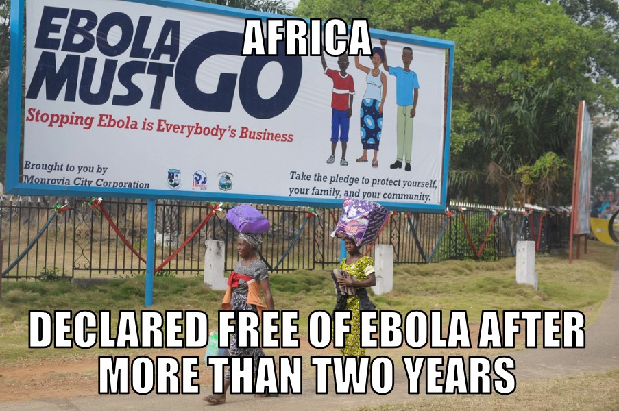 Africa Ebola free