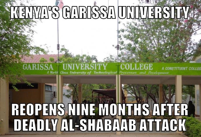 Garissa University reopens