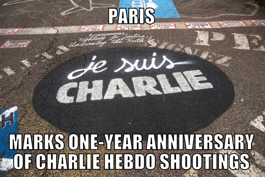 One year since Charlie Hebdo shootings