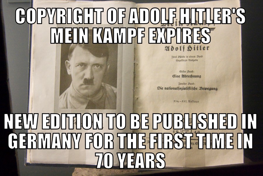 Mein Kampf copyright expires