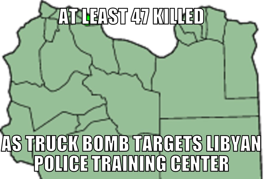 Zliten, Libya truck bomb