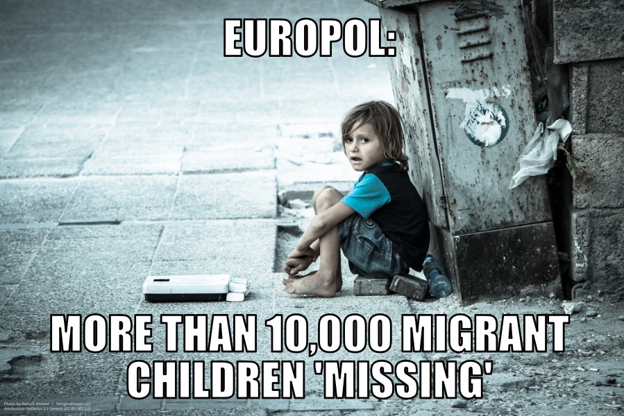 Migrant children missing