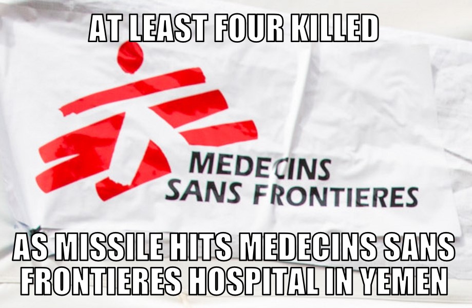Missile hits MSF hospital in Yemen