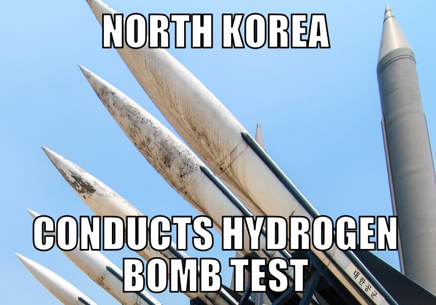North Korea Hydrogen bomb test