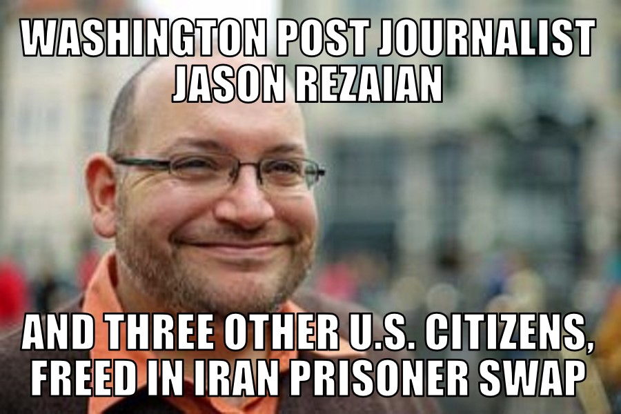 Jason Rezaian freed