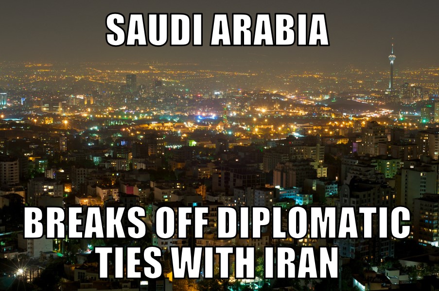 Saudi Arabia breaks ties with Iran
