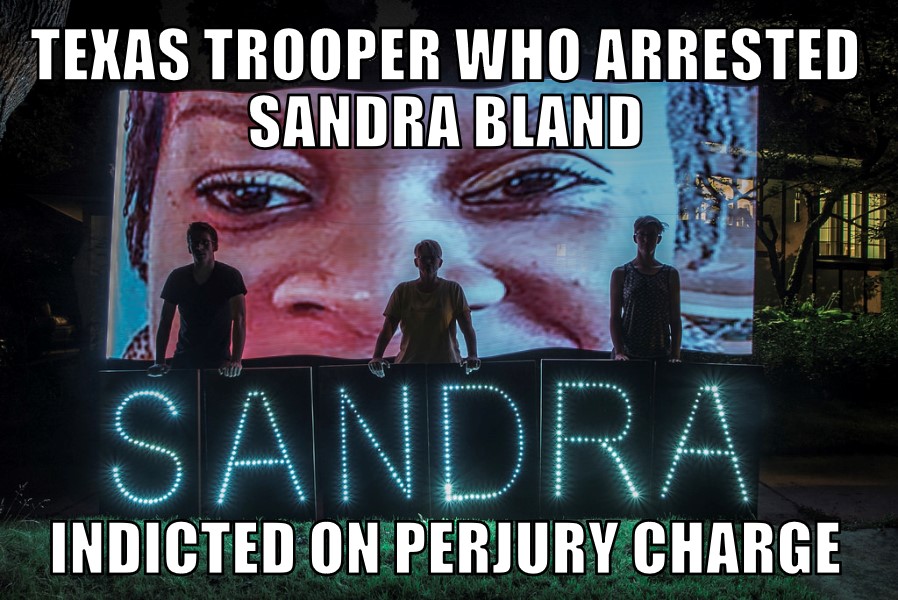 Sandra Bland trooper indicted
