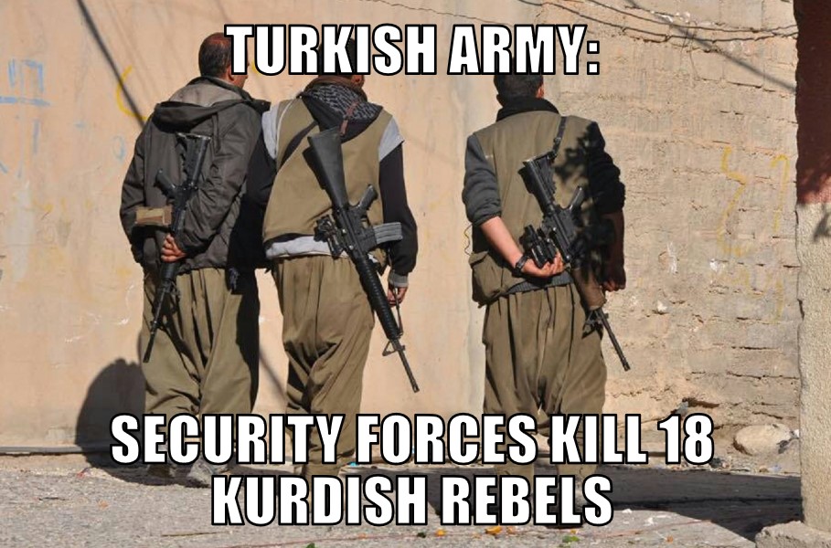 Turkish army kills PKK rebels