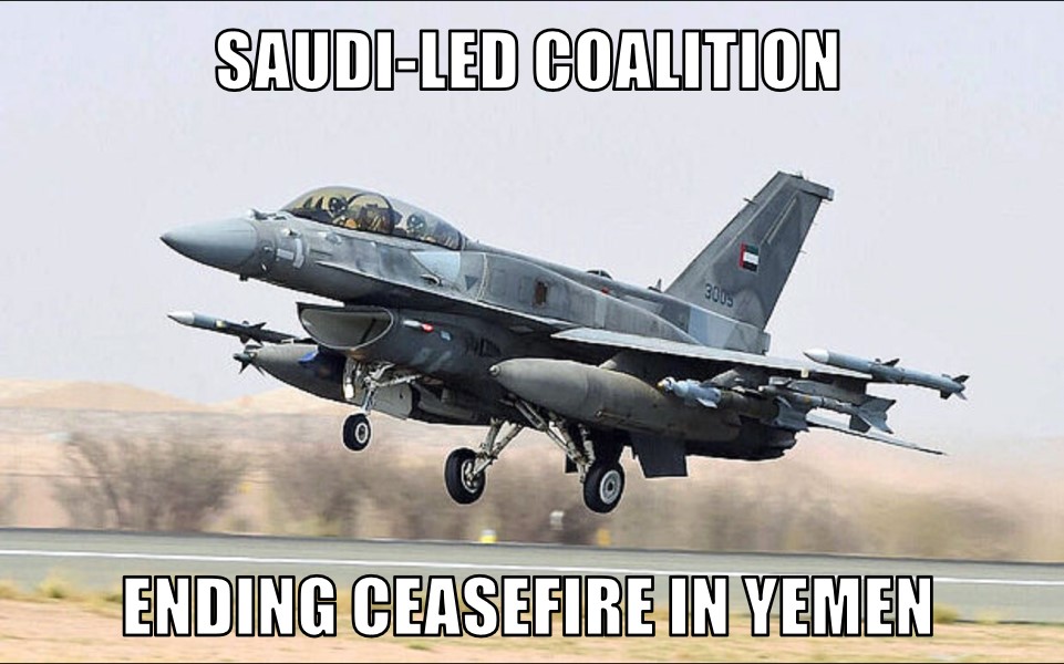 Yemen ceasefire ending