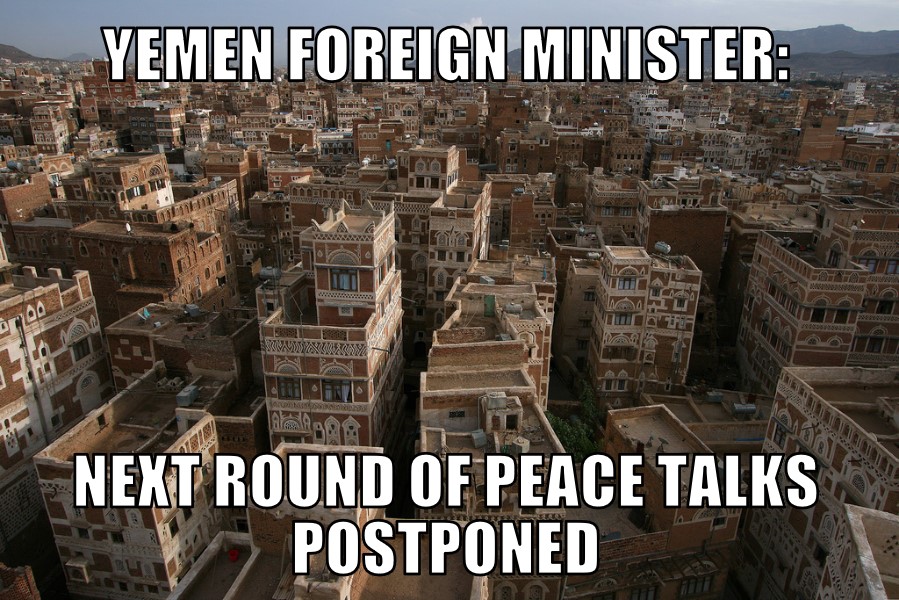 Yemen peace talks postponed