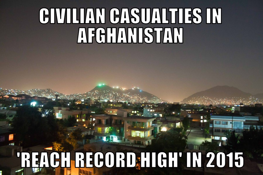 Afghan casualties ‘record high’
