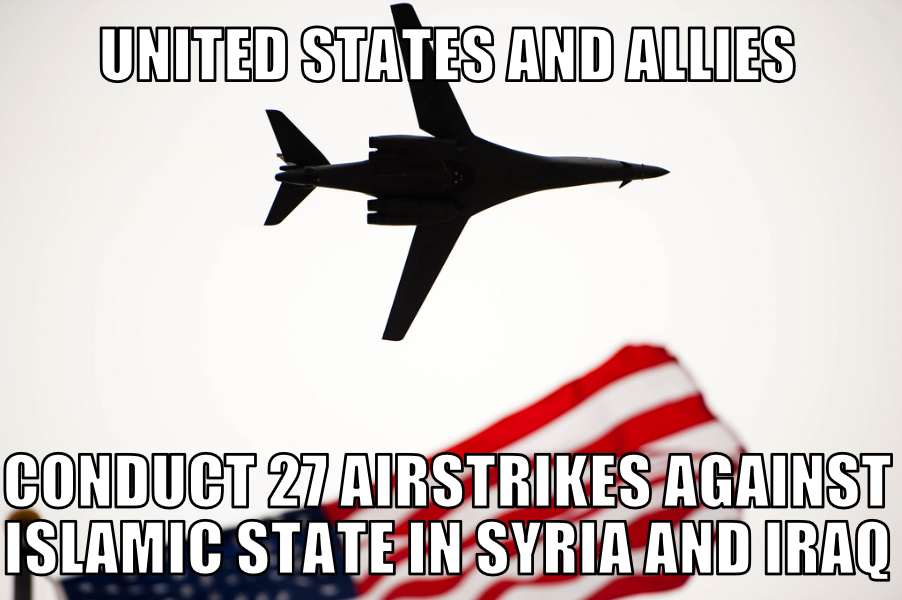 U.S. airstrikes in Syria and Iraq