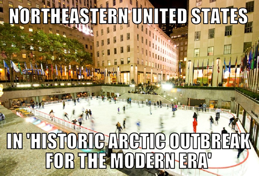‘Historic Arctic outbreak’