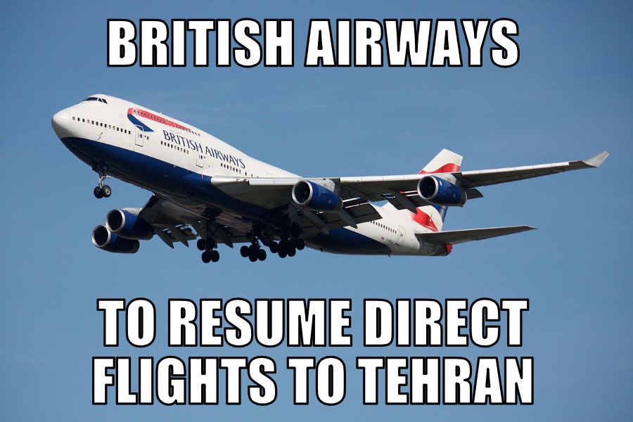 British Airways to resume Tehran flights