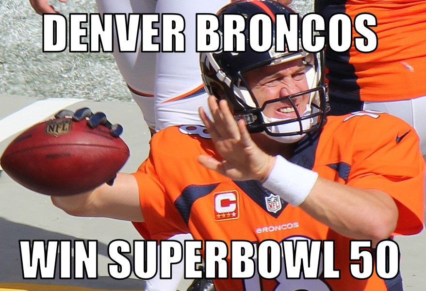 Denver Broncos win Superbowl 50
