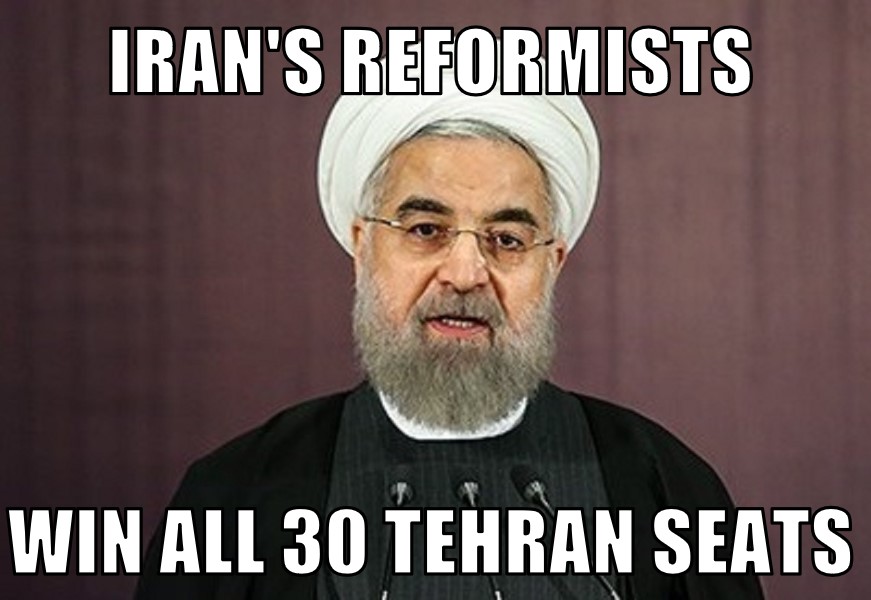 Iran reformists win