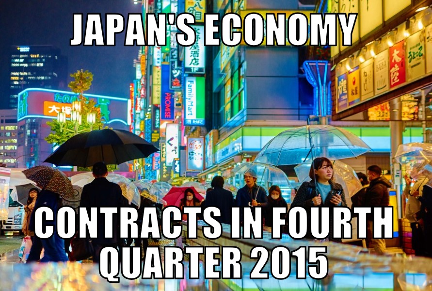 Japan economy contracts