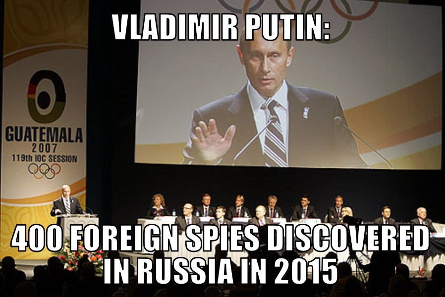 Russia spies