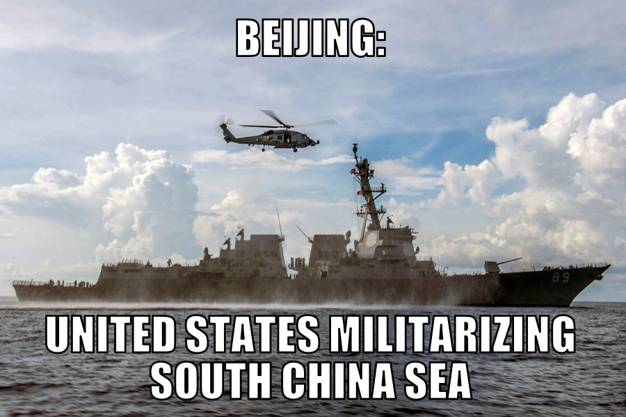 Militarizing the South China Sea