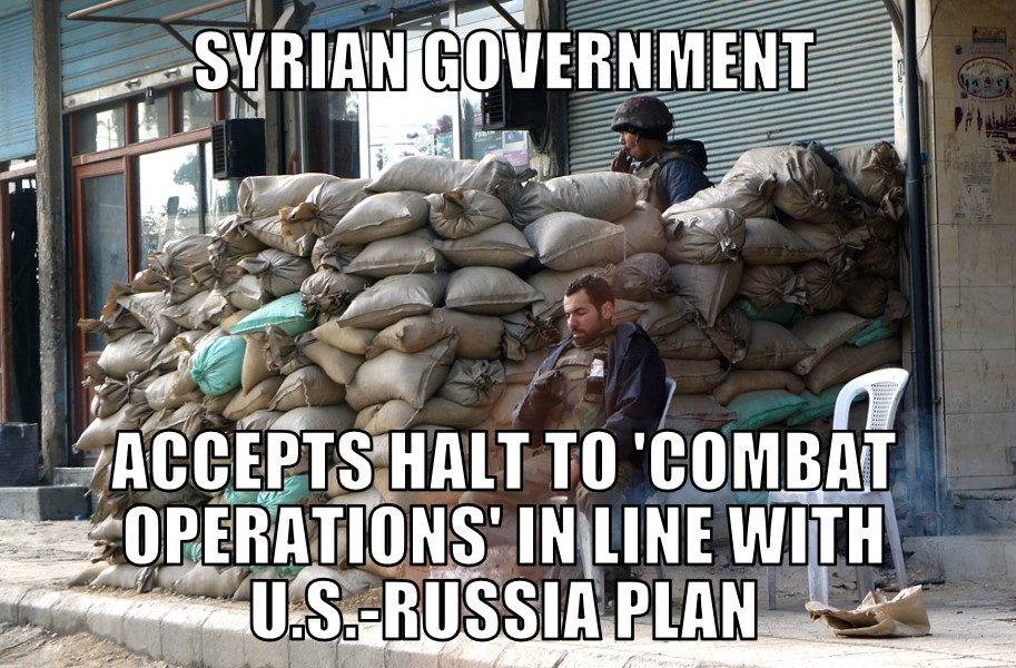 Syria accepts peace plan