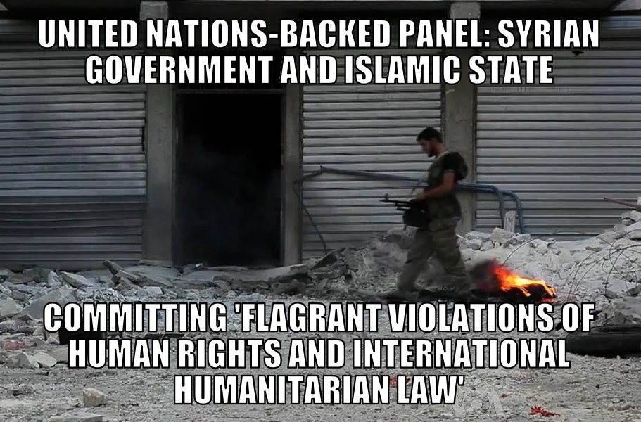 Syria crimes against humanity