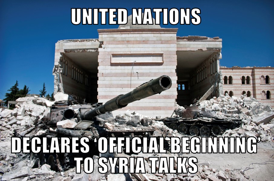 ‘Official beginning’ to Syria talks