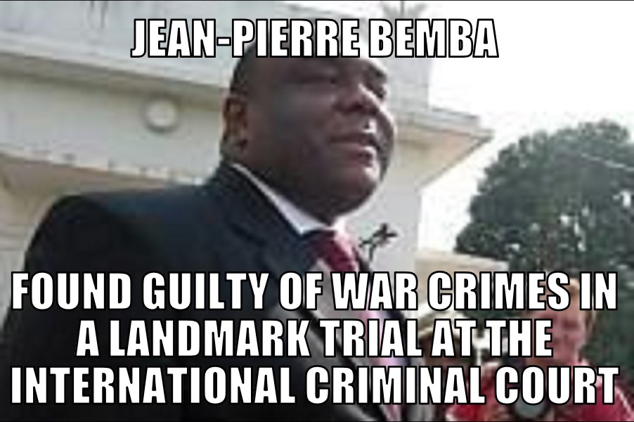 Bemba War Crimes
