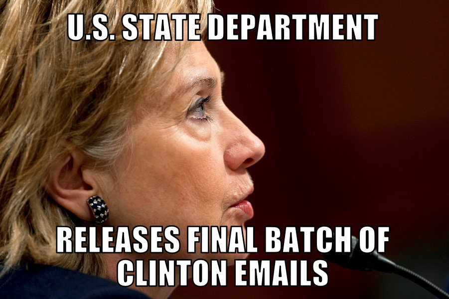 Final Clinton email batch