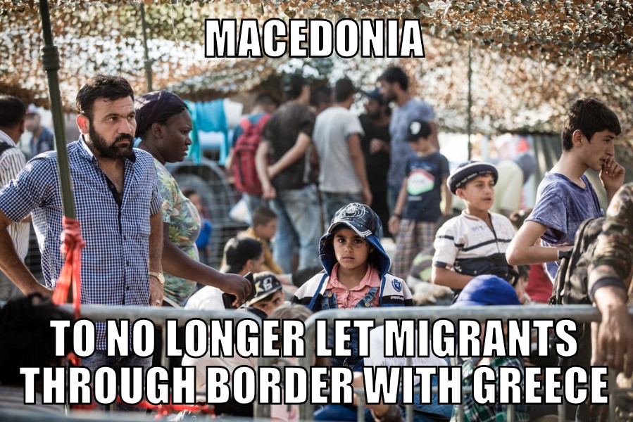 Macedonia Closes Borders
