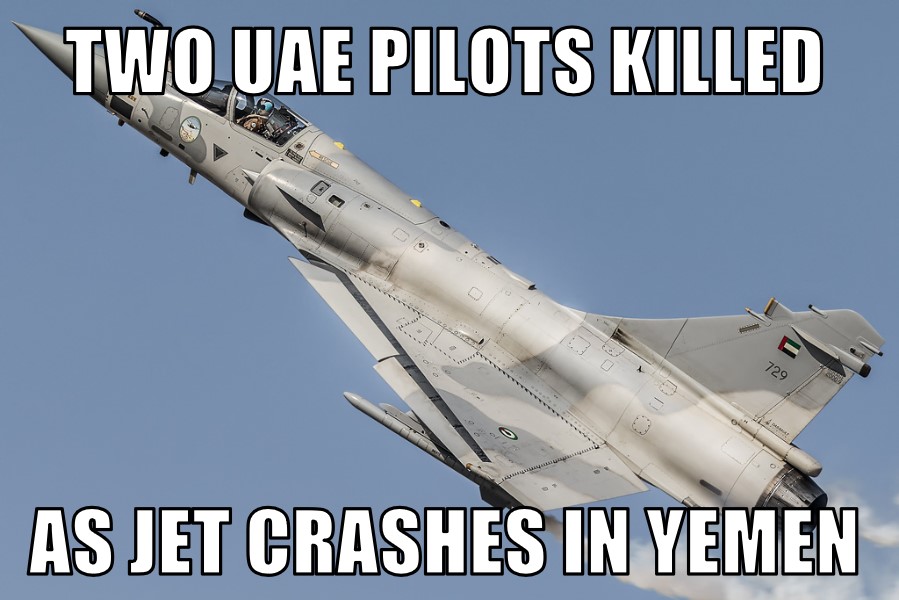 UAE Pilots Killed
