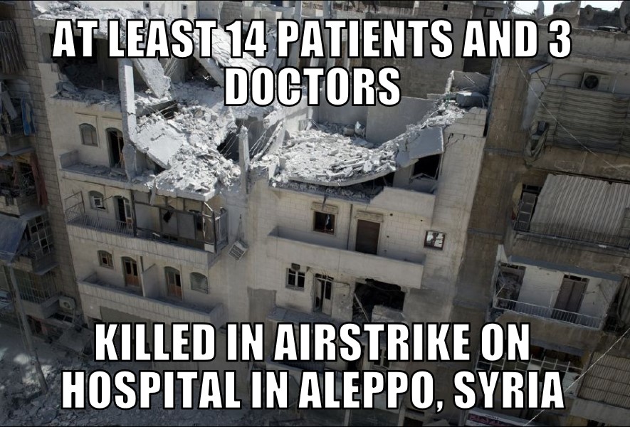 Aleppo Hospital Airstrike